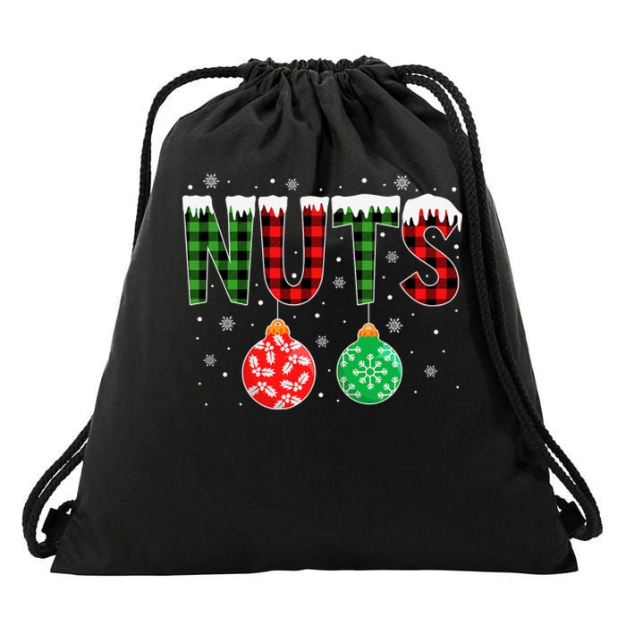 ChestNuts Funny Matching Chestnuts Christmas Couples Nuts Drawstring Bag