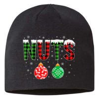 ChestNuts Funny Matching Chestnuts Christmas Couples Nuts Sustainable Beanie