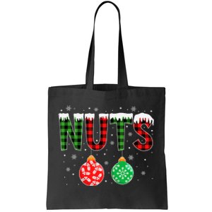 ChestNuts Funny Matching Chestnuts Christmas Couples Nuts Tote Bag