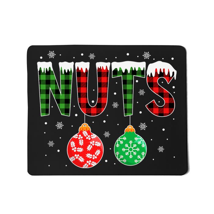 ChestNuts Funny Matching Chestnuts Christmas Couples Nuts Mousepad