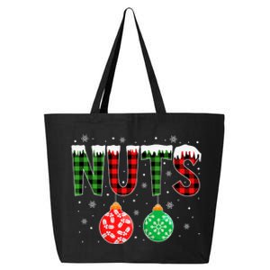 ChestNuts Funny Matching Chestnuts Christmas Couples Nuts 25L Jumbo Tote