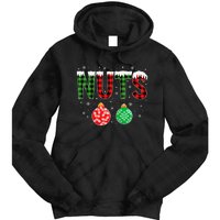 ChestNuts Funny Matching Chestnuts Christmas Couples Nuts Tie Dye Hoodie