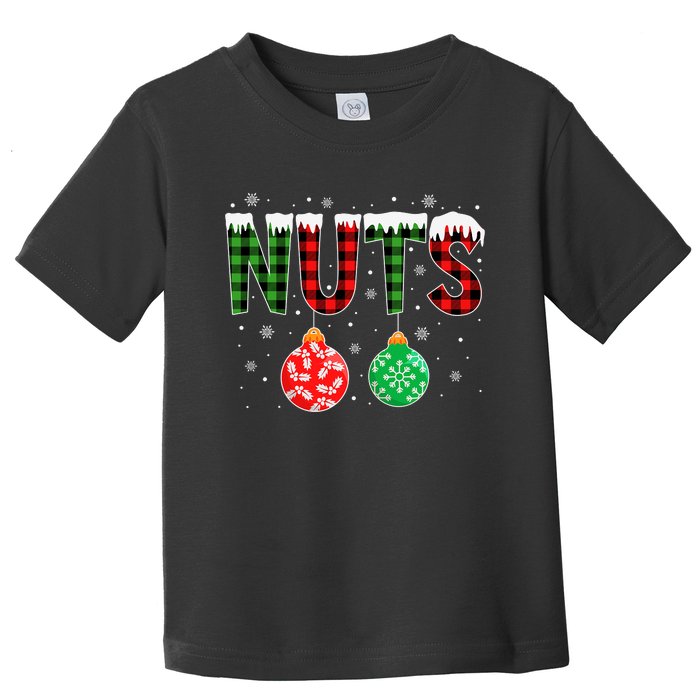 ChestNuts Funny Matching Chestnuts Christmas Couples Nuts Toddler T-Shirt