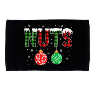 ChestNuts Funny Matching Chestnuts Christmas Couples Nuts Microfiber Hand Towel