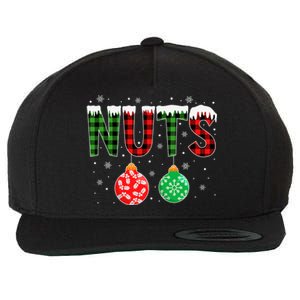 ChestNuts Funny Matching Chestnuts Christmas Couples Nuts Wool Snapback Cap