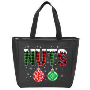 ChestNuts Funny Matching Chestnuts Christmas Couples Nuts Zip Tote Bag