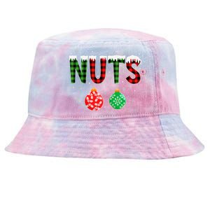 ChestNuts Funny Matching Chestnuts Christmas Couples Nuts Tie-Dyed Bucket Hat