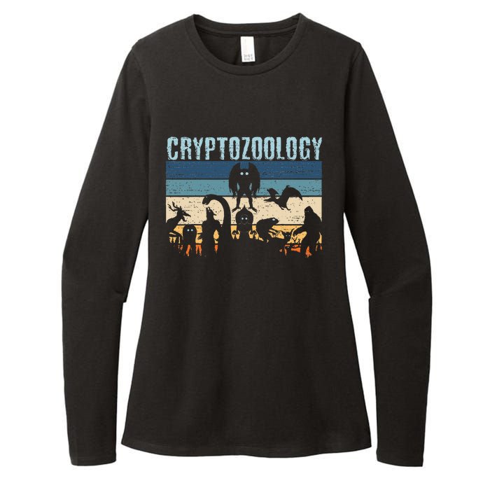 Cryptid Fantasy Monsters Mythical Creatures! Cryptozoology Womens CVC Long Sleeve Shirt