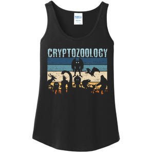 Cryptid Fantasy Monsters Mythical Creatures! Cryptozoology Ladies Essential Tank