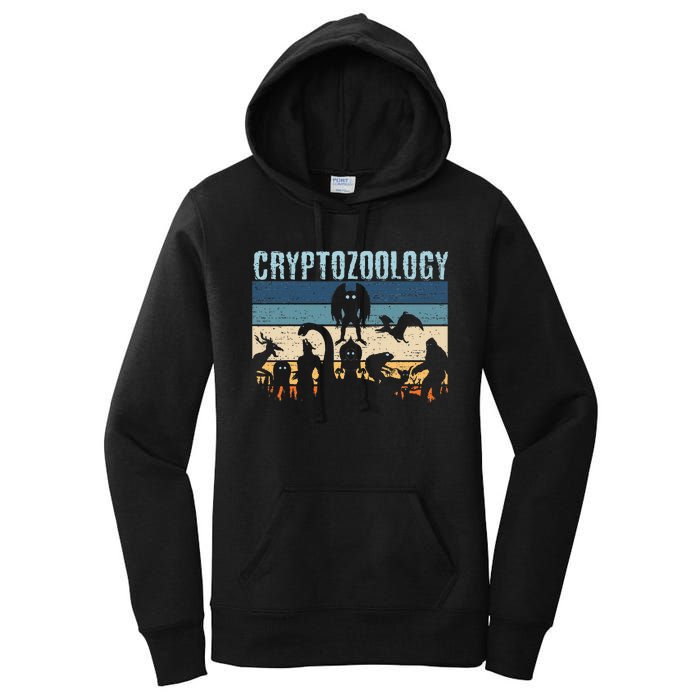 Cryptid Fantasy Monsters Mythical Creatures! Cryptozoology Women's Pullover Hoodie