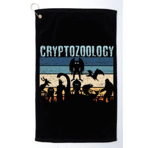 Cryptid Fantasy Monsters Mythical Creatures! Cryptozoology Platinum Collection Golf Towel