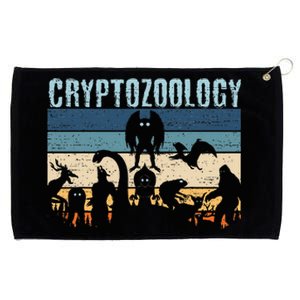 Cryptid Fantasy Monsters Mythical Creatures! Cryptozoology Grommeted Golf Towel