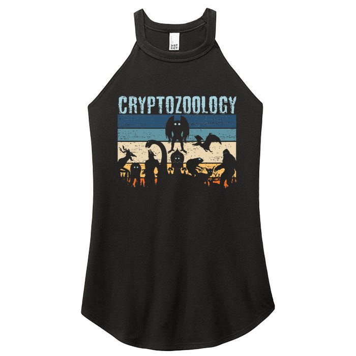 Cryptid Fantasy Monsters Mythical Creatures! Cryptozoology Women's Perfect Tri Rocker Tank