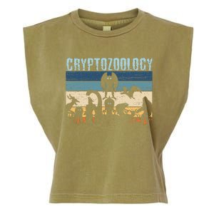 Cryptid Fantasy Monsters Mythical Creatures! Cryptozoology Garment-Dyed Women's Muscle Tee