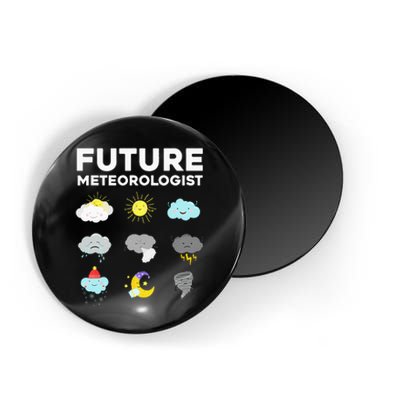 Cool Future Meteorologist For Men Women Weather Forecasting Magnet