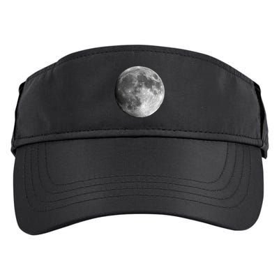 Cool Full Moon Luna Graphic Space Astronomy Science Adult Drive Performance Visor