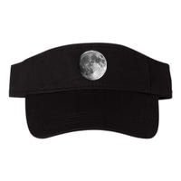 Cool Full Moon Luna Graphic Space Astronomy Science Valucap Bio-Washed Visor