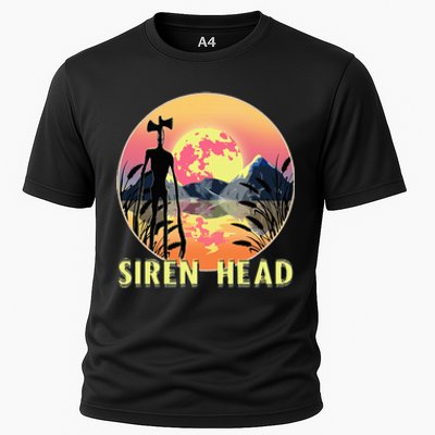 Cryptid Full Moon And Siren Head Cooling Performance Crew T-Shirt