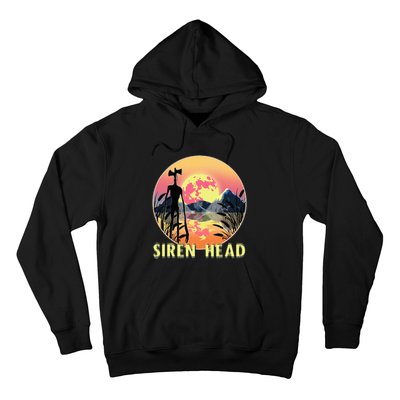 Cryptid Full Moon And Siren Head Hoodie