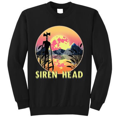 Cryptid Full Moon And Siren Head Sweatshirt