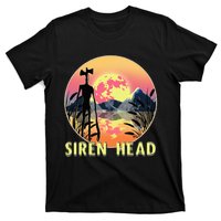 Cryptid Full Moon And Siren Head T-Shirt