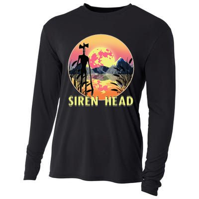 Cryptid Full Moon And Siren Head Cooling Performance Long Sleeve Crew