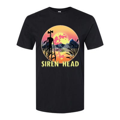 Cryptid Full Moon And Siren Head Softstyle CVC T-Shirt