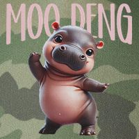 Cute Funny Moo Deng Baby Boo Deng Baby Hippo Zoo For Family Legacy Tie Dye Trucker Hat