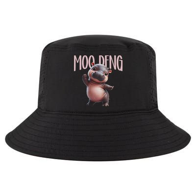 Cute Funny Moo Deng Baby Boo Deng Baby Hippo Zoo For Family Cool Comfort Performance Bucket Hat