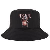 Cute Funny Moo Deng Baby Boo Deng Baby Hippo Zoo For Family Cool Comfort Performance Bucket Hat