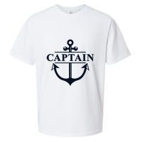 Captain & First Mate Matching Set Pontoon Boat Sailing Sueded Cloud Jersey T-Shirt