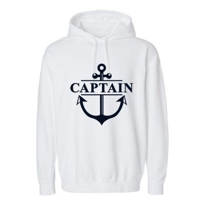 Captain & First Mate Matching Set Pontoon Boat Sailing Garment-Dyed Fleece Hoodie