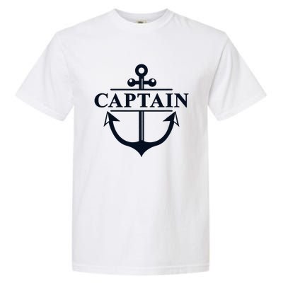 Captain & First Mate Matching Set Pontoon Boat Sailing Garment-Dyed Heavyweight T-Shirt