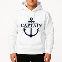 Captain & First Mate Matching Set Pontoon Boat Sailing Hoodie