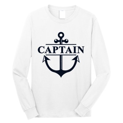 Captain & First Mate Matching Set Pontoon Boat Sailing Long Sleeve Shirt