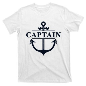 Captain & First Mate Matching Set Pontoon Boat Sailing T-Shirt