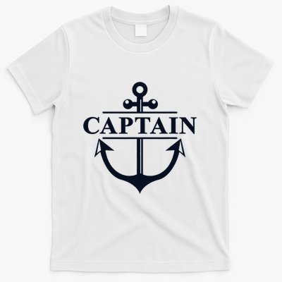 Captain & First Mate Matching Set Pontoon Boat Sailing T-Shirt