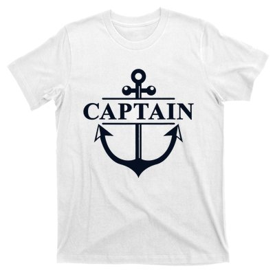 Captain & First Mate Matching Set Pontoon Boat Sailing T-Shirt