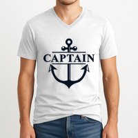 Captain & First Mate Matching Set Pontoon Boat Sailing V-Neck T-Shirt