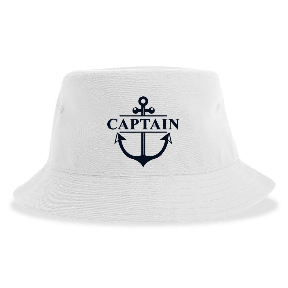 Captain & First Mate Matching Set Pontoon Boat Sailing Sustainable Bucket Hat