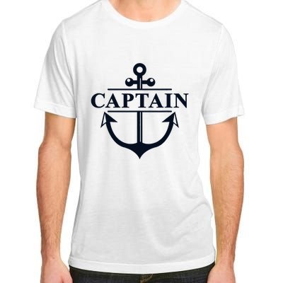 Captain & First Mate Matching Set Pontoon Boat Sailing Adult ChromaSoft Performance T-Shirt