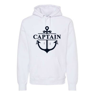 Captain & First Mate Matching Set Pontoon Boat Sailing Premium Hoodie