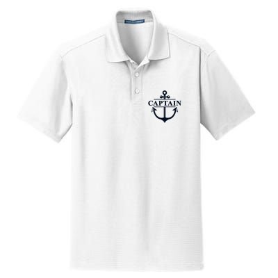 Captain & First Mate Matching Set Pontoon Boat Sailing Dry Zone Grid Polo