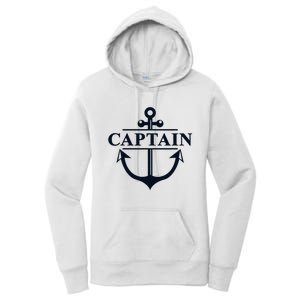 Captain & First Mate Matching Set Pontoon Boat Sailing Women's Pullover Hoodie