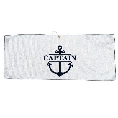 Captain & First Mate Matching Set Pontoon Boat Sailing Large Microfiber Waffle Golf Towel