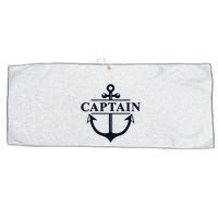 Captain & First Mate Matching Set Pontoon Boat Sailing Large Microfiber Waffle Golf Towel