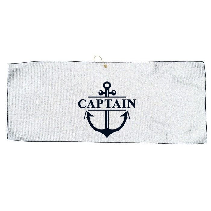 Captain & First Mate Matching Set Pontoon Boat Sailing Large Microfiber Waffle Golf Towel
