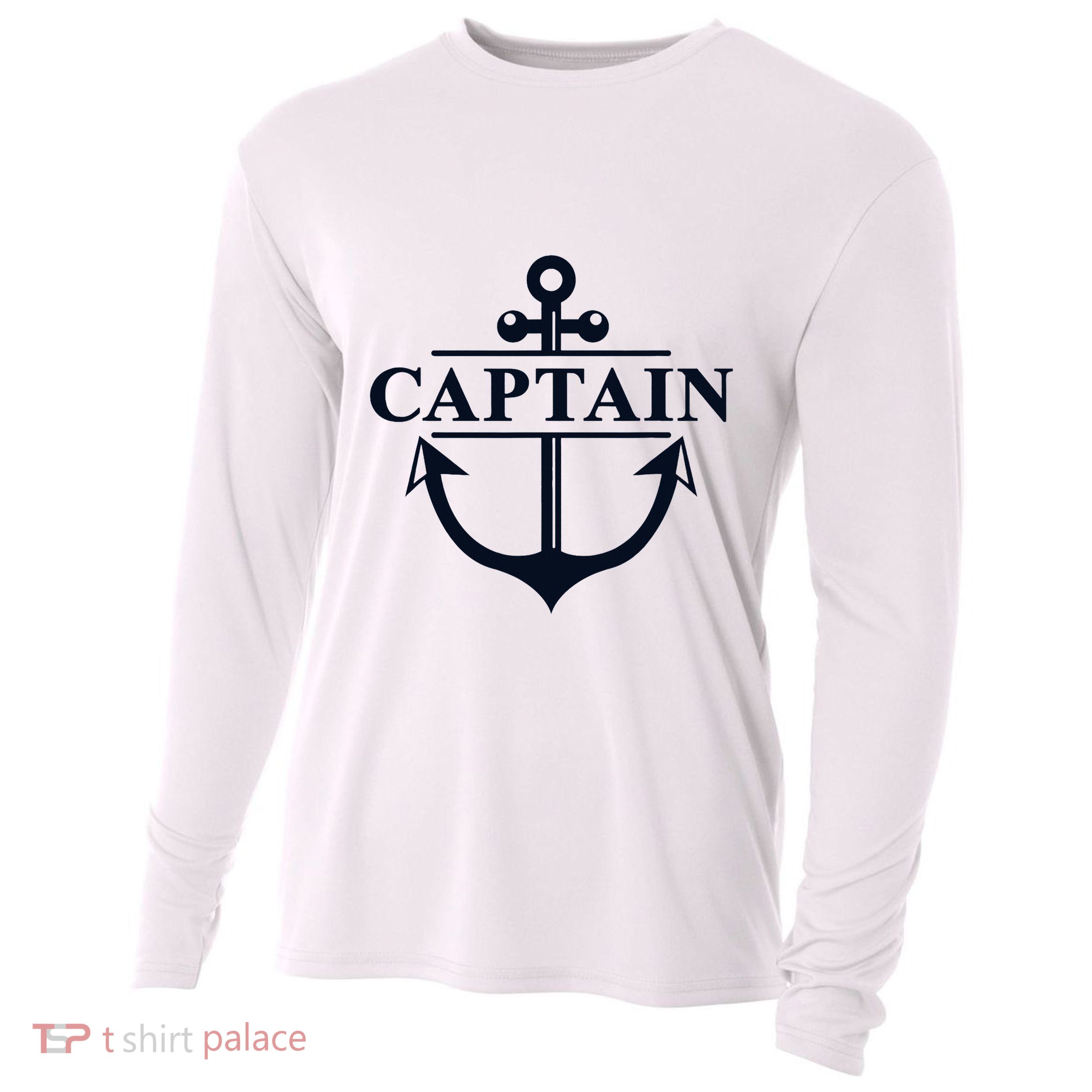 Captain & First Mate Matching Set Pontoon Boat Sailing Cooling Performance Long Sleeve Crew