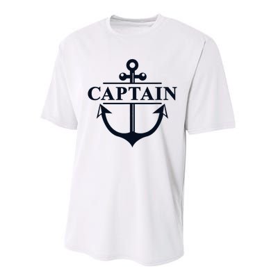 Captain & First Mate Matching Set Pontoon Boat Sailing Performance Sprint T-Shirt