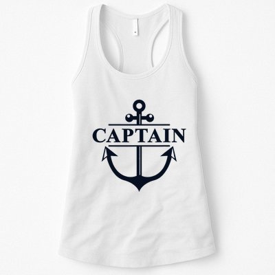 Captain & First Mate Matching Set Pontoon Boat Sailing Womens Tank Top